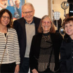 HMLF TREASURER: Stephanie Cohen, HMLF BOARD MEMBER: Dr. Sam Gubins, HMLF BOARD MEMBER: Geri Palast, and HMLF PRESIDENT: Janie Press